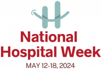 National Hospital Week Vertical Logo